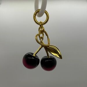 Black Cherry Purse Charm